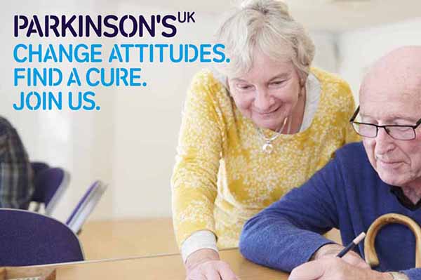 Parkinson's UK. Change attitudes. Find a cure. Join us. 